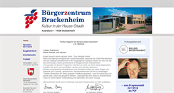 Desktop Screenshot of buergerzentrum-brackenheim.de